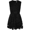 RED VALENTINO BLACK GUIPURE LACE PLAYSUIT