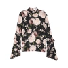 ERDEM LOUELLA FLORAL-PRINT SILK TOP