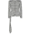 ROLAND MOURET ENDFIELD CHECKED WOOL-BLEND JACKET,P00356784
