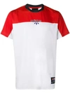 ADIDAS ORIGINALS BY ALEXANDER WANG LOGO BICOLOUR T-SHIRT