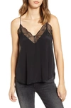 ZADIG & VOLTAIRE CHRISTY DELUXE LACE SILK CAMISOLE,WFCP0701F