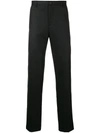 GIORGIO ARMANI GIORGIO ARMANI STRAIGHT FIT TROUSERS - GREY