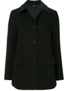 ASPESI ASPESI CLASSIC PEA COAT - BLACK