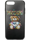 MOSCHINO MOSCHINO 玩具印花手机壳 - 黑色