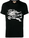 BURBERRY Collage Logo Print Cotton T-shirt