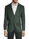 TAILORBYRD Stretch-Fit Notch Lapel Jacket,0400099802481