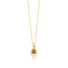 EDGE OF EMBER Citrine Charm Necklace