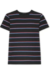 ATM ANTHONY THOMAS MELILLO STRIPED STRETCH-PIMA COTTON JERSEY T-SHIRT