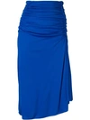 EMILIO PUCCI RUCHED MID-LENGTH SKIRT