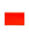 Comme Des Garçons Fluorescent Orange Leather Wallet