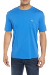 Tommy Bahama 'new Bali Sky' Original Fit Crewneck Pocket T-shirt In Zephyr Blue