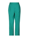 SEMICOUTURE SEMICOUTURE WOMAN PANTS GREEN SIZE 4 COTTON,13242588GH 3