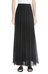 FUZZI TULLE MAXI SKIRT,F91465-10056