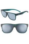 Smith Lowdown Xl 2 60mm Chromapop(tm) Polarized Square Sunglasses - Matte Crys Deep Frst/grey In Matte Crys Deep Frst/grey