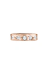 Kwiat Multi Shape Diamond Stacking Ring In Rose Gold