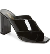 SAINT LAURENT LOULOU SLIDE SANDAL,5049190NP00