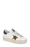 GOLDEN GOOSE HI STAR GENUINE CALF HAIR PLATFORM SNEAKER,G34WS945.C2