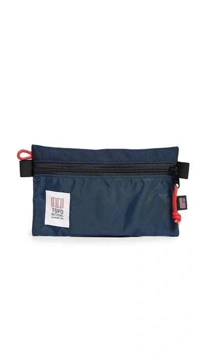 Topo Designs Small Accessory Bag In Navy