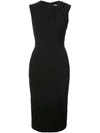 JASON WU COLLECTION RUCHED DETAIL SLEEVELESS DRESS