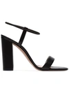 GIANVITO ROSSI 100MM LEATHER SANDALS