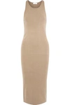 A.L.C WOMAN MARC STRETCH-COTTON MIDI DRESS SAND,GB 1392478337367