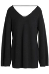 BRUNELLO CUCINELLI BEAD-EMBELLISHED RIBBED CASHMERE SWEATER,3074457345619229189