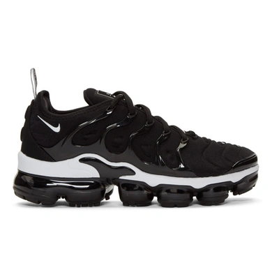 Nike Men's Air Vapormax Plus Running Shoes, Black - Size 4.5