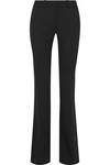 ROBERTO CAVALLI ROBERTO CAVALLI WOMAN WOOL-BLEND BOOTCUT PANTS BLACK,3074457345619791302