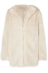 HELMUT LANG FAUX FUR COAT