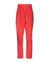 Philosophy Di Lorenzo Serafini Logo-embroidered Cotton Track Pants In Red