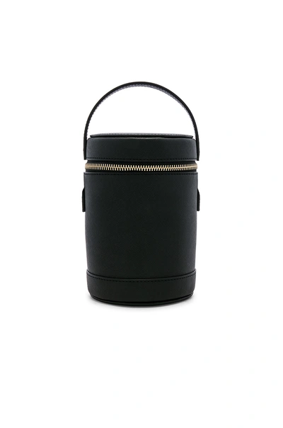 The Daily Edited Mini Cylinder Bag In Black.