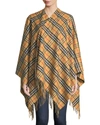 Burberry Vintage Check Lightweight Wool Silk Scarf In Vintage Check