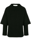 STRATEAS CARLUCCI HYBRID OVERSIZED SHORT SLEEVE SWEATER