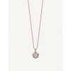 THE ALKEMISTRY KISMET BY MILKA LEO 14CT ROSE-GOLD AND DIAMOND NECKLACE