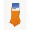 PANTONE ANKLE CUT COTTON-BLEND SOCKS PACK OF TWO