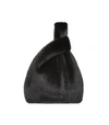 SIMONETTA RAVIZZA Furrissima Mink Bag in Black