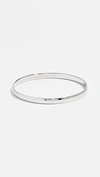 KATE SPADE FIND THE SILVER LINING IDIOM BANGLE