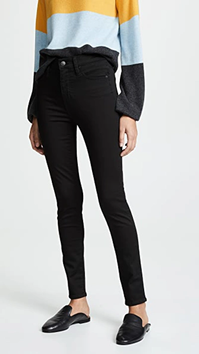 Madewell Cropped High-rise Skinny Jeans In Carbondale
