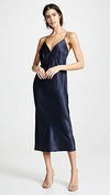 Olivia Von Halle Issa Slip In Navy