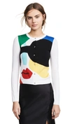 ALICE AND OLIVIA Ruthy Staceface Cardigan
