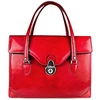 L.A.P.A. BRIEFCASES WOMEN'S RED LEATHER BRIEFCASE