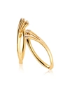 MISENO VENTAGLIO 18K GOLD HOOP EARRINGS W/ DIAMONDS,PROD216880148