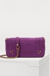 JÉRÔME DREYFUSS BOB SHOULDER BAG,33BOBCHV VIOLA