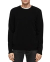 Allsaints Hawk Oversize Wool Blend Sweater In Black