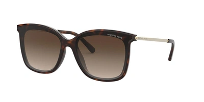 Michael Kors 61mm Gradient Square Sunglasses In Smoke Gradient
