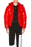 GIVENCHY GIVENCHY PUFFER JACKET IN RED.,GIVE-MO146