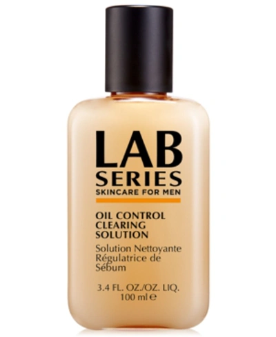 Lab Series Skincare For Men Oil Control Clearing Solution, 3.4-oz.