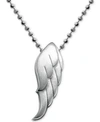 ALEX WOO LITTLE FAITH WING PENDANT IN STERLING SILVER