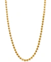 ALEX WOO BEADED 16" CHAIN NECKLACE IN 14K GOLD