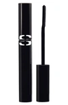 Sisley Paris Mascara So Intense Fortifying Volumizing Mascara In Deep Black